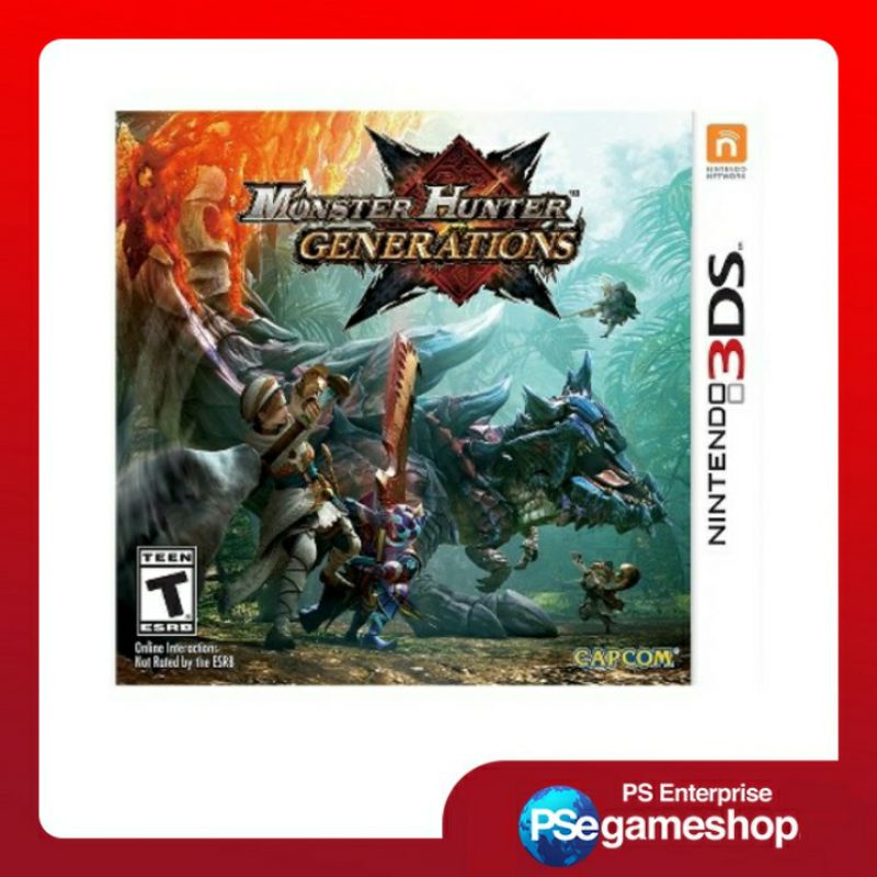 3Ds Monster Hunter Generations ( noseal )