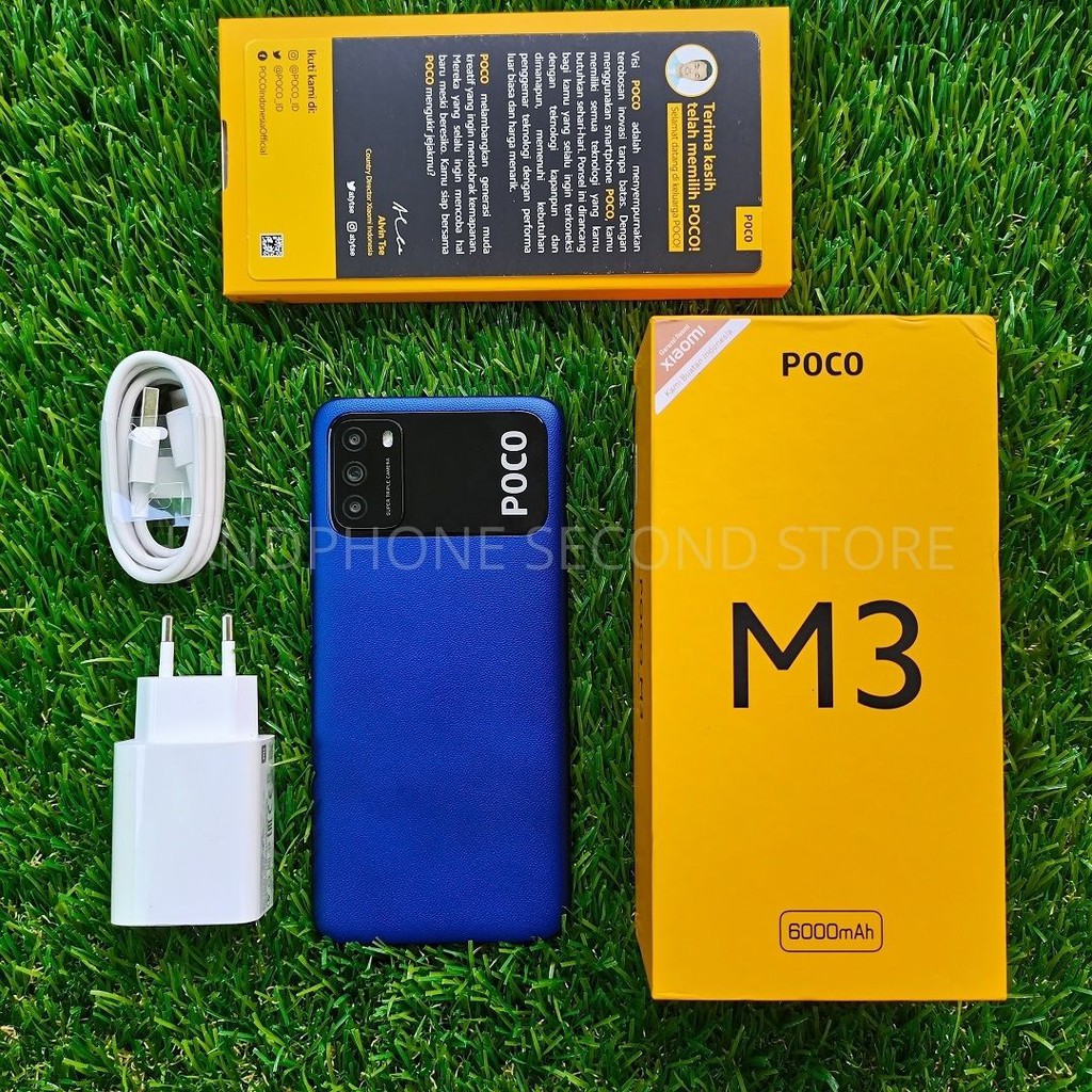HP SECOND POCO M3 4/64GB HANDPHONE SECOND HP SEKEN HP BEKAS MURAH-5
