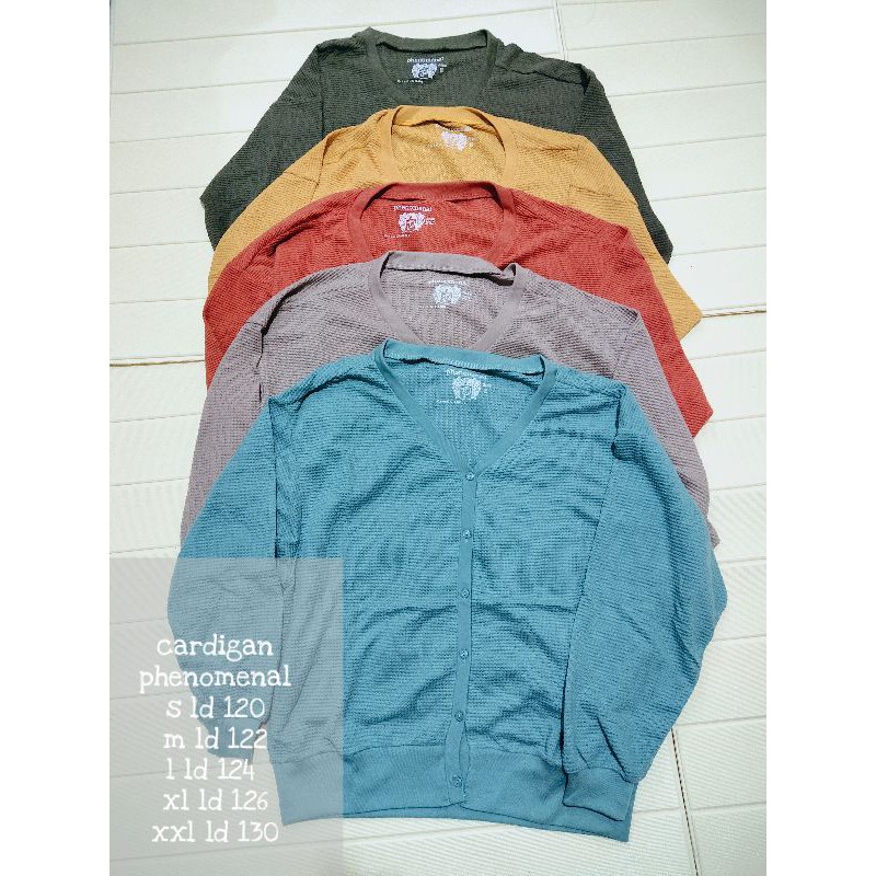 Cardigan Rajut Phenomenal / Cardigan Rajut Kancing