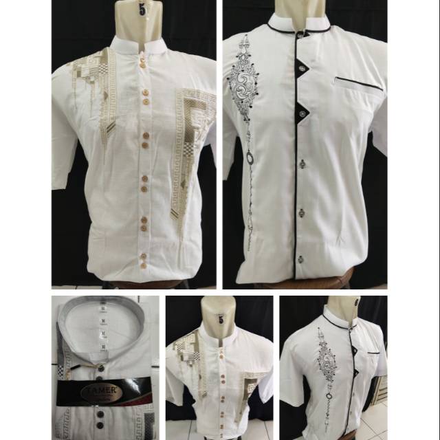 Baju Koko Tamer Putih