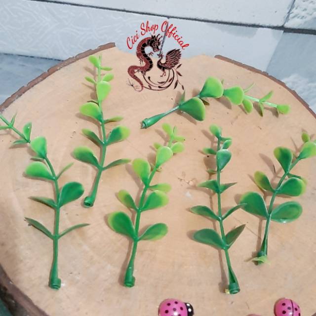 10pc Daun ecalyptus kecil/daun plastik/daun ecalyptus plastik/ ecalyptus fake