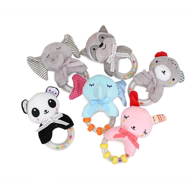 [BIG SALE] Mainan bayi Mainan Tangan Bayi Rattle Teether baby toys mainan tangan donut donat bayi krincing kado bayi