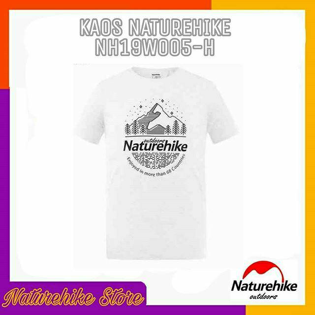 Kaos Tshirt Outdoor Sport Olahraga Hiking Camping Gunung Surfing Hangout Naturehike NH19W005-H