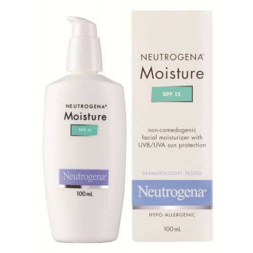 Neutrogena Moisture SPF 15 100ml / Facial Moisturizer Cream / Pelembab Wajah