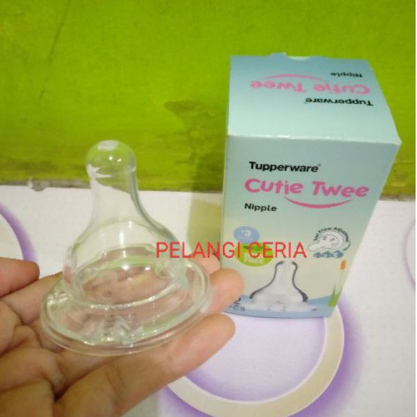 Nipple dot tupperware eceran / karet dot botol 1 pcs