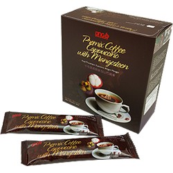 

Kopi Instan Cappuccino dengan ekstrak manggis 25g x15s Premix Coffee Cappuccino with Mangosteen