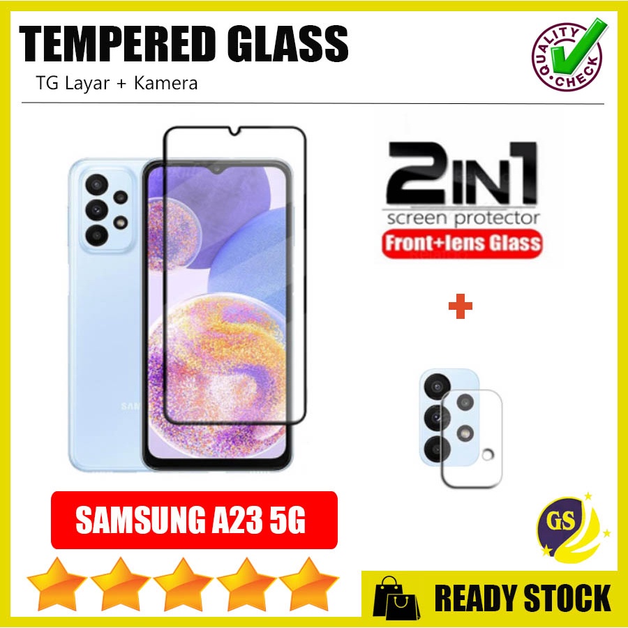 TG Tempered Glass Samsung M14 5G A54 A34 A24 A14 5G A04 2022 A04S 2022 A13 4G A23 4G M23 A33 A53 A73 5G 2022 Full Cover + Anti Gores Kamera Full Cover