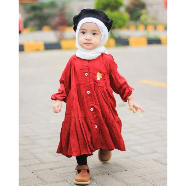 CAMELIA DRESS BBC Kids Wear | Baju Anak | Semi dress | Tunik