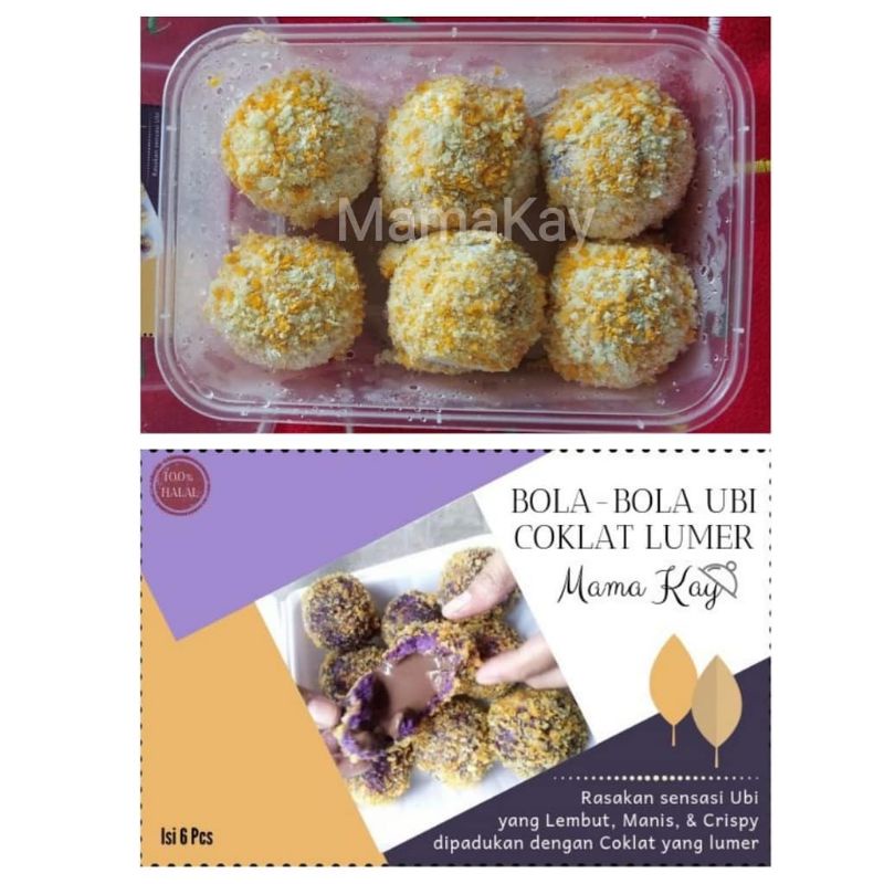 

Bola - bola Ubi Coklat Lumer (Frozen Food)