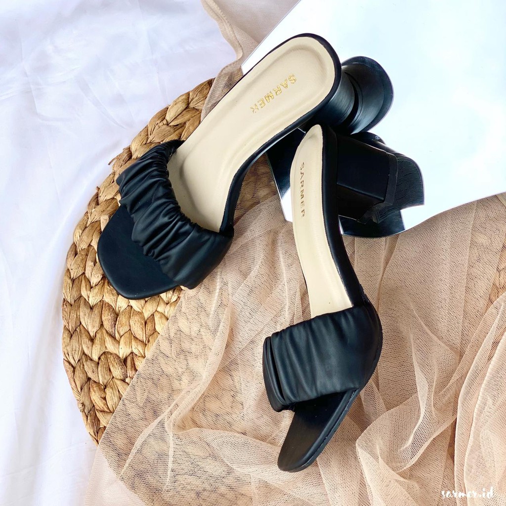 SARMER - RANTYA HEELS BLACK