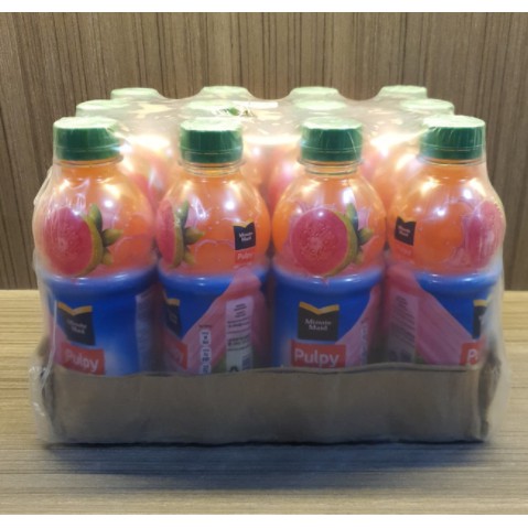 

Pulpy Guava/Minute Maid Pulpy/Pulpy Jambu/300 ml/1 karton/12pcs/asyiahfood05