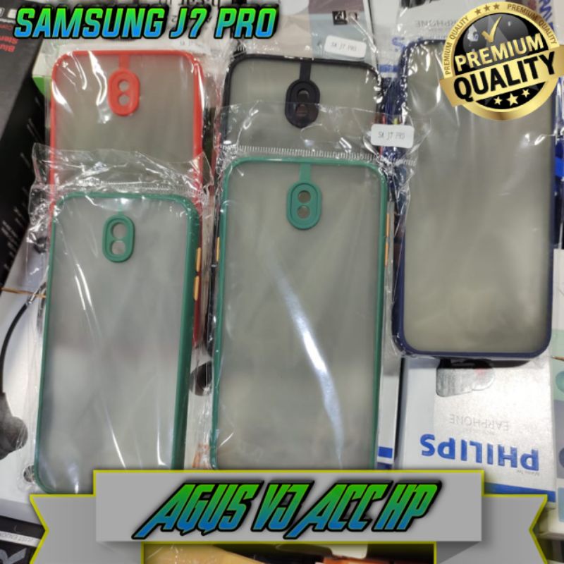 SOFTCASE SILIKON BUMPER CASE AERO SAMSUNG J7 PRO My CHOICE + RING KAMERA