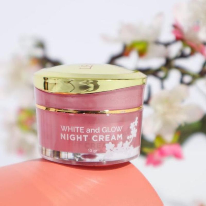 LEAVIE WHITE AND GLOW NIGHT CREAM 10gr
