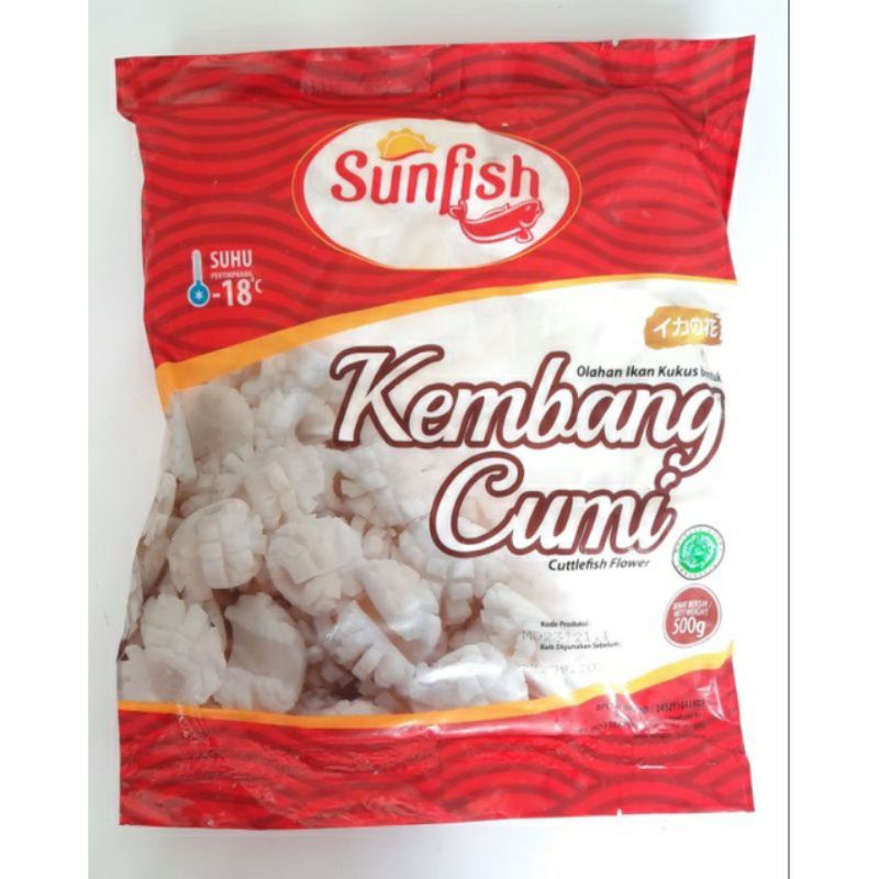 

Sunfish kembang cumi / flower cumi 500g