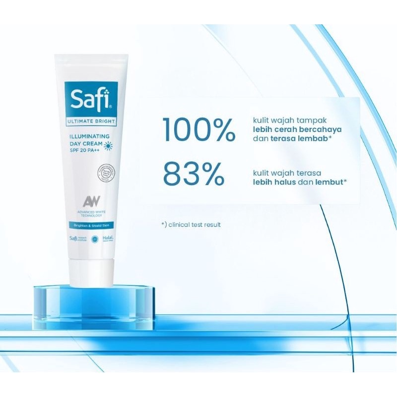 SAFI Ultimate Bright Illuminating Day Cream Spf 20 PA++ 18.5gr