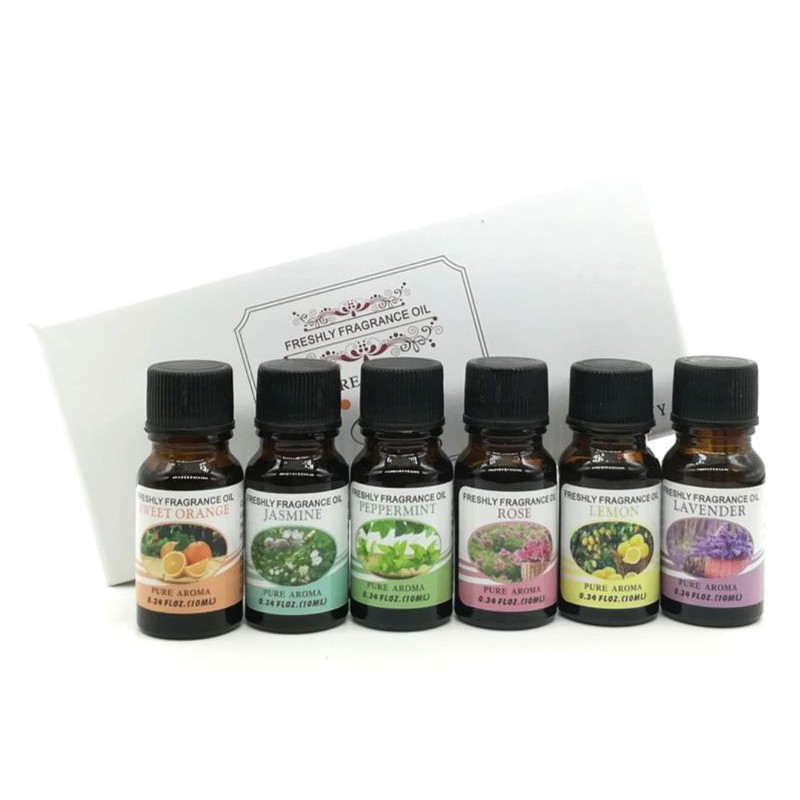 Essential oil 10ML X 6 Botol Aromatherapy Essential oil Diffuser