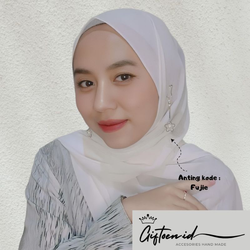 Anting Hijab Lucu Kode Fujie