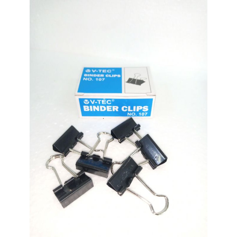 

Binder clip penjepit kertas V-TEC no 107