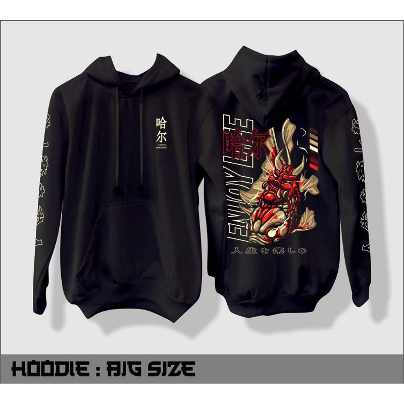 JAKET BIG SIZE M L XL XXL XXXL XXXXL XXXXXL JUMBO 2XL 3XL 4XL 5XL JAKET HOODIE MOTIF JEPANG