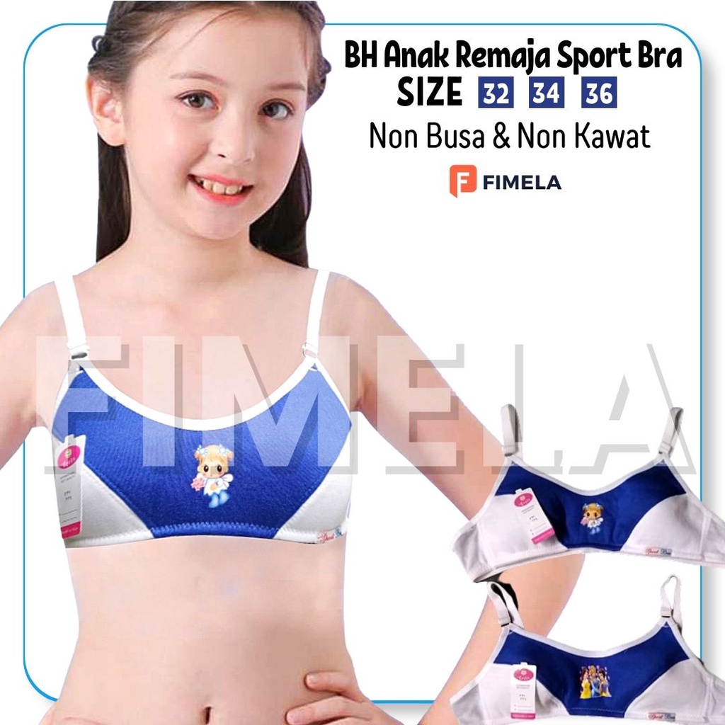 SPORT BRA UNTUK REMAJA CANTIK LUCU MURAH -FIMELA ID