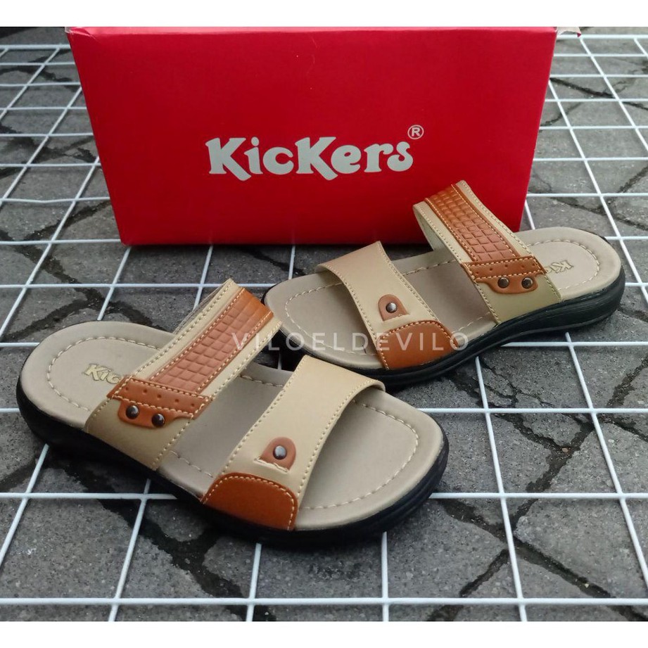 Sandal Anak Laki Laki Kickers Kulit Size 28 - 37 (ANAK KOMBINASI KICKERS)