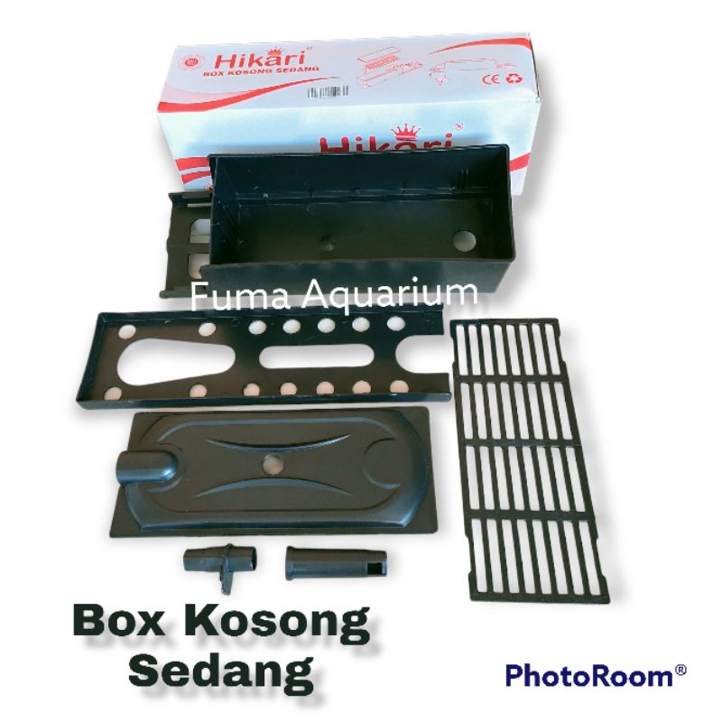 Hikari Boks Kosong Sedang Box Filter Aquarium Akuarium Tempat Media Filter