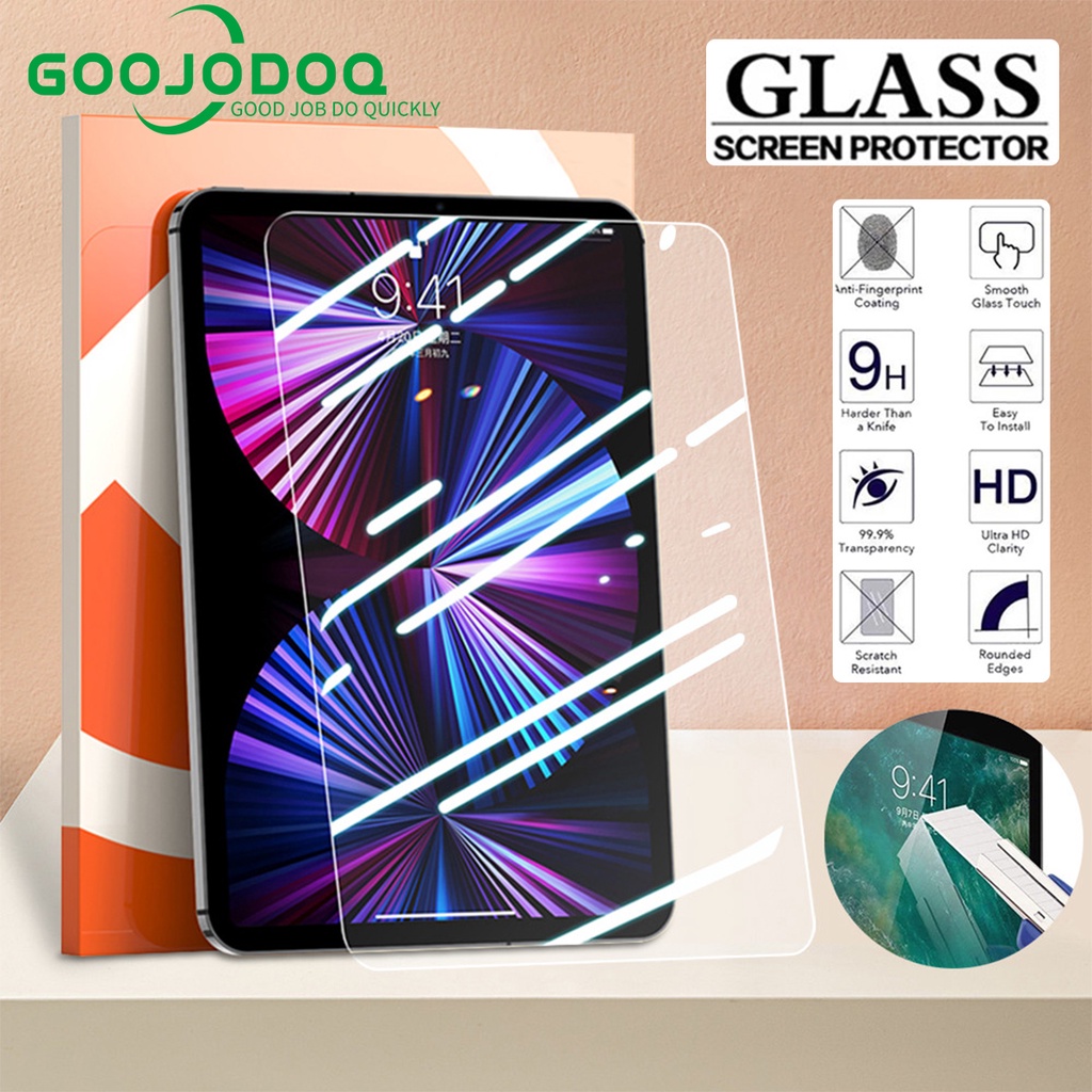 goojodoq Ipad Tempered Glass Screen Protector 9H Film For Ipad