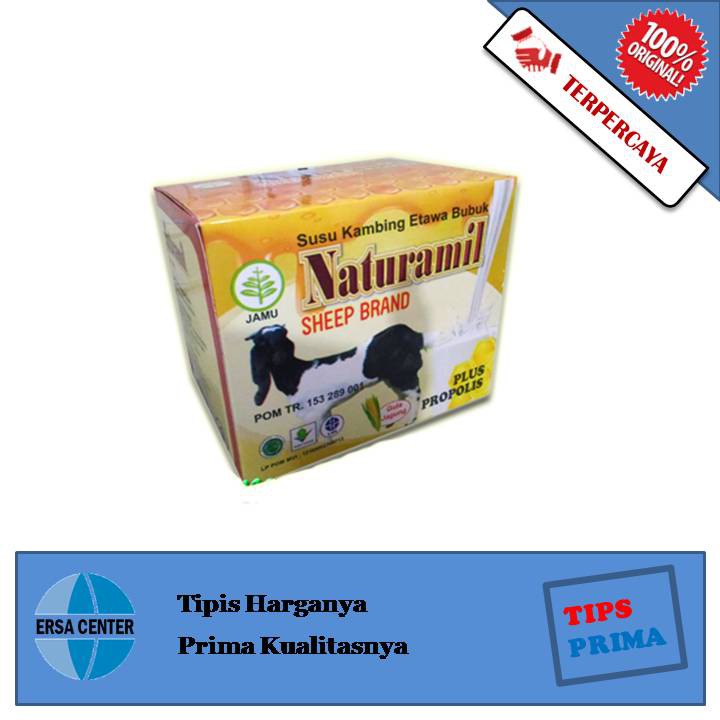 

NATURAMIL Susu Kambing Ettawa Bubuk Plus Propolis Dan Gula Jagung