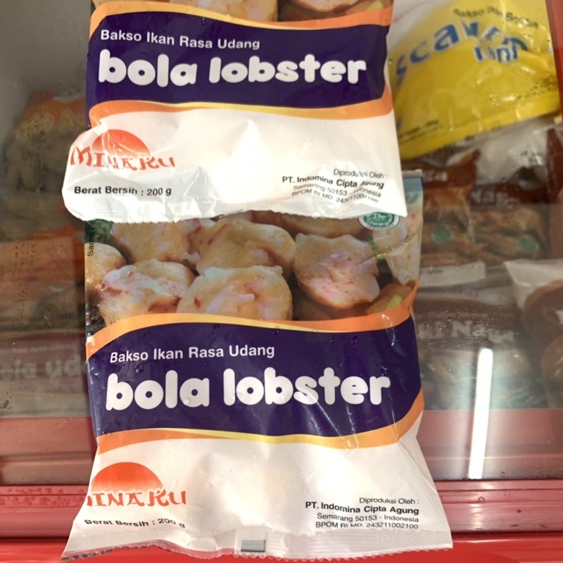 

Bola Lobster Minaku 200 Gram Bakso Lobster