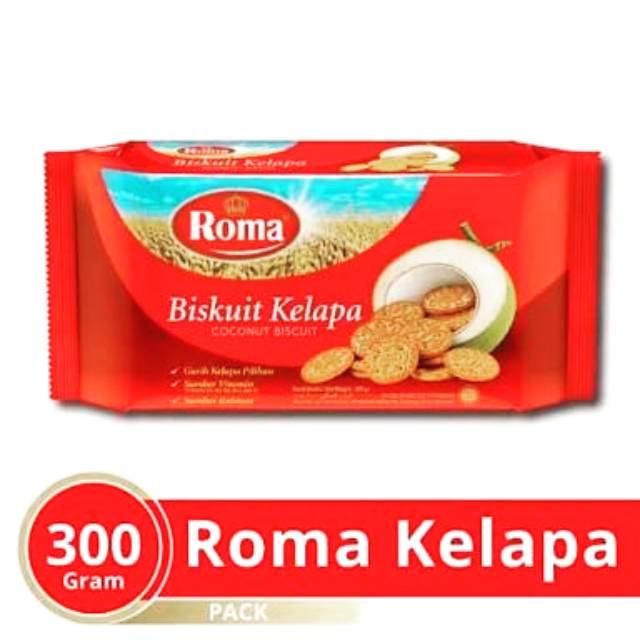 

Biskuit Kelapa Roma 300gr