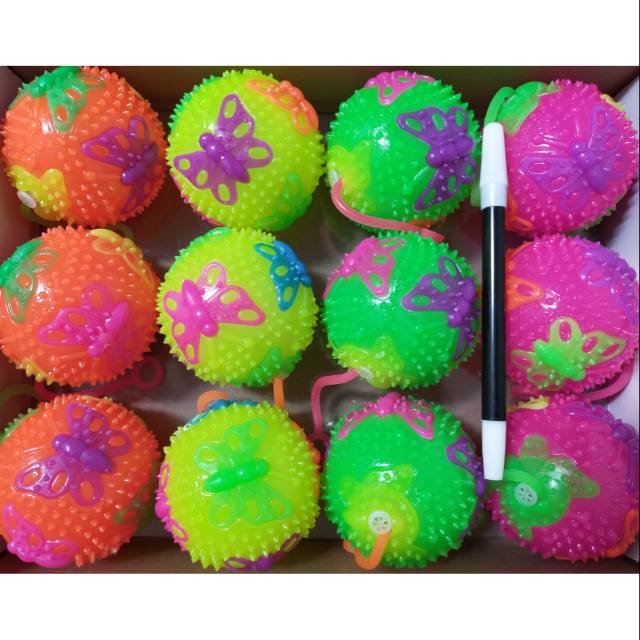 Mainan anak Cit Cit Bola Kupu Kupu / Mainan Anak Cit bola Kupu LED