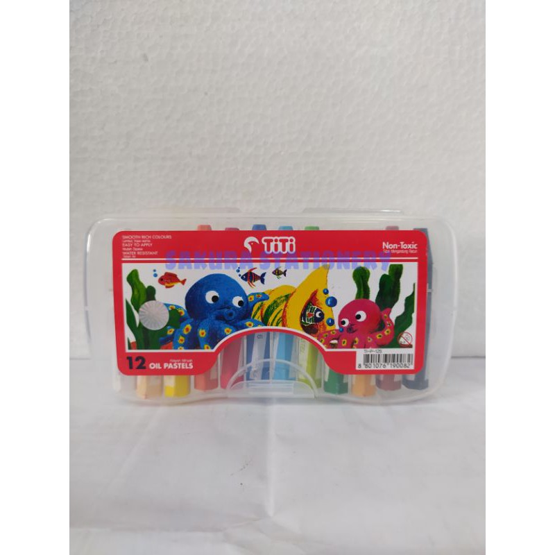 

Krayon TiTi 12 Warna Oil Pastel