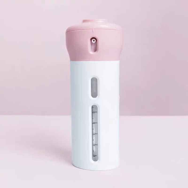 Takarai 4in1 Travel Bottle Dispenser Premium Material 160ml - Warna Random | Bisa Mengisi Sabun Shampo Lotion Odol dalam Satu Wadah