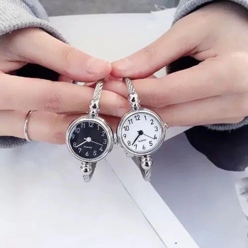 jam tangan gelang silver gsi jam tangan fashion