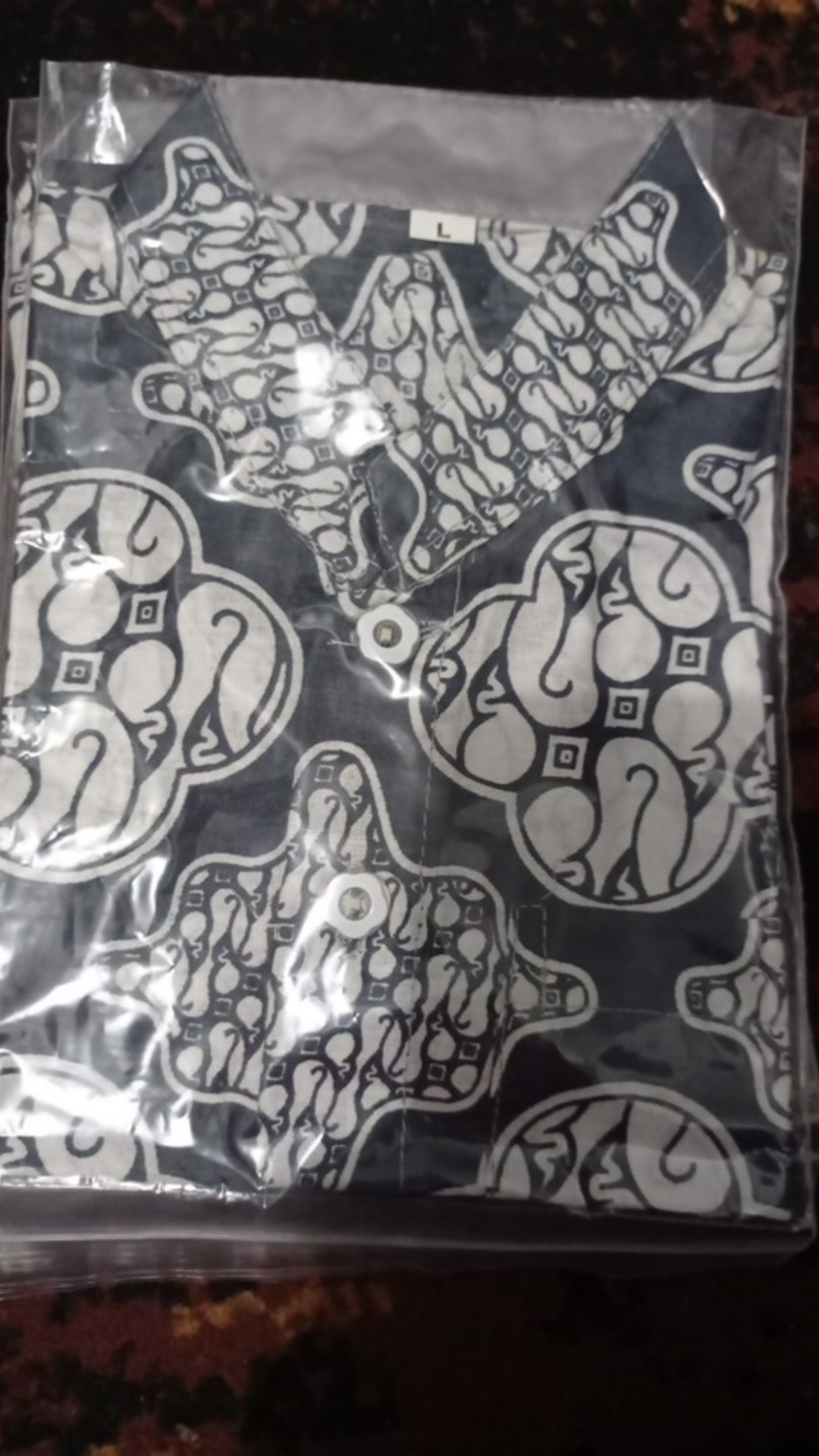 Kemko Batik Anak Dan Dewasa Motif Gelung Abu