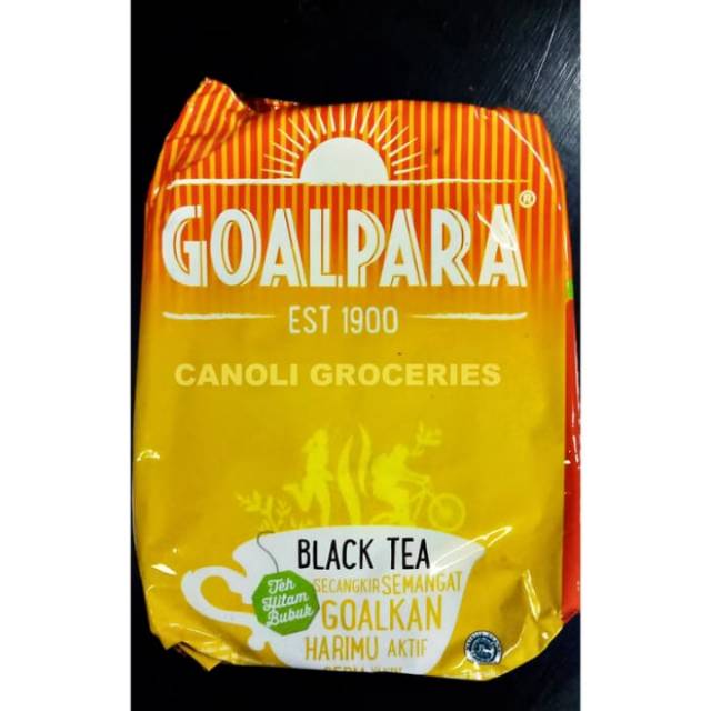 GOALPARA BLACK TEA / TEH HITAM SEDUH 250 Gr / Teh Resto dan Cafe