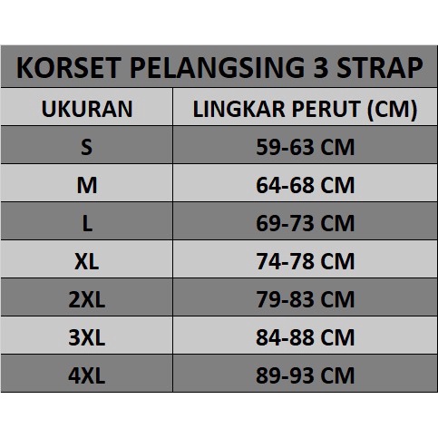 KORSET PELANGSING PENGECIL PERUT BUNCIT KORSET PEMBAKAR LEMAK POSTPARTUM POST SC SESAR MELAHIRKAN