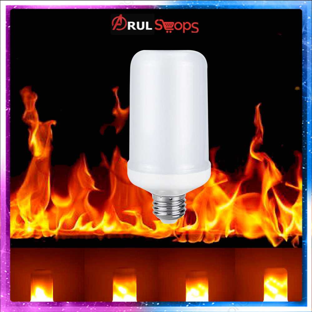 Flame Bohlam LED Flame Effect Flickering E27 9W 1300-1800K - YMJ009