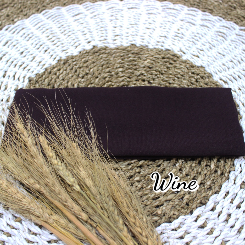 Selendang Sifon Hycon / Senteng 2.4m/ Selendang Bali / Senteng-Wine