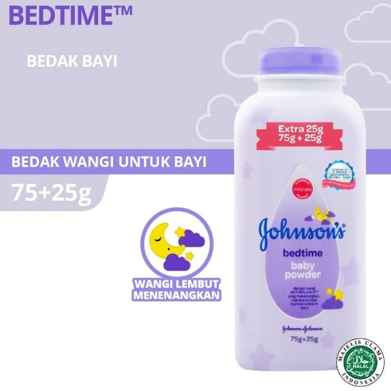 Johnson's baby powder 75g+25g bedak bayi