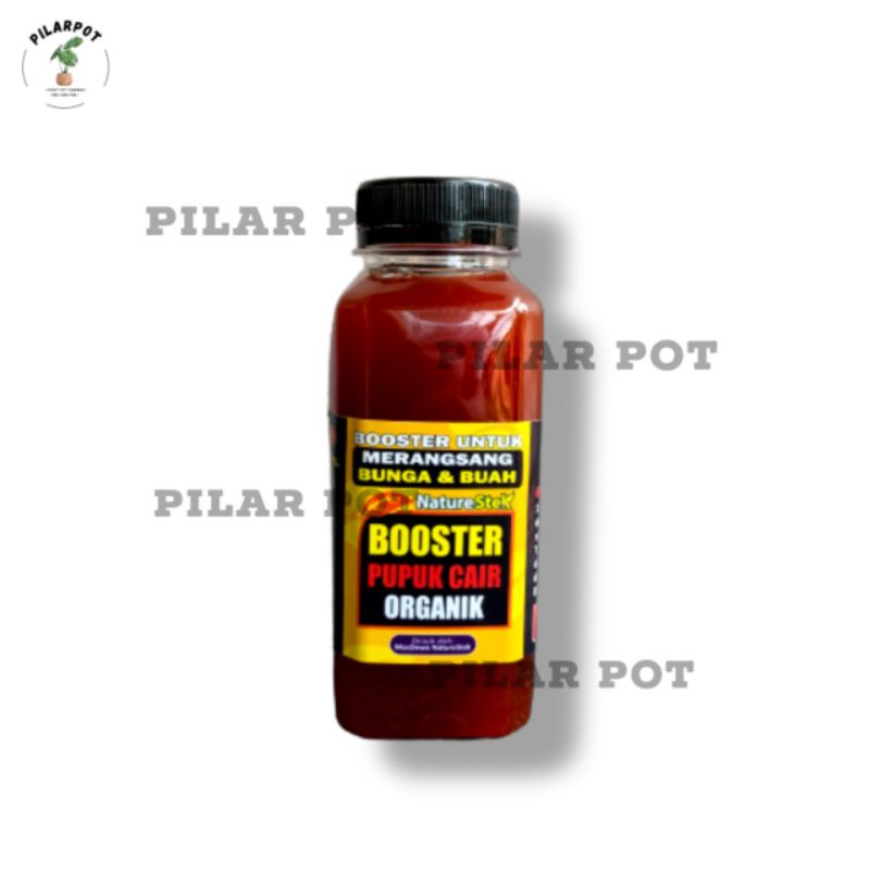 NATURE STEK BOOSTER PUPUK CAIR ORGANIK BUNGA DAN BUAH - BOOSTER BUNGA &amp; BUAH