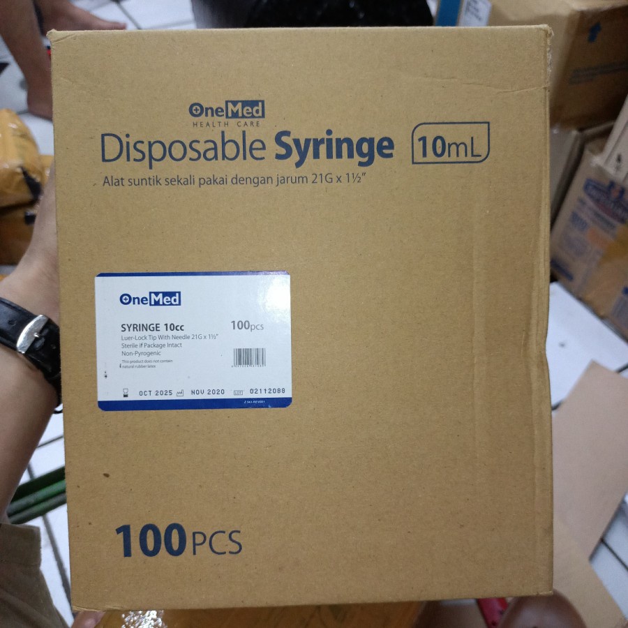 Disposable Syringe 10ml OneMed One Med