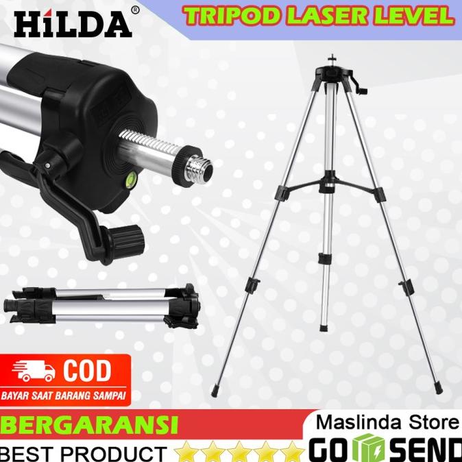 Hilda Tripod Laser Level Leveling Universal Khusus Untuk Meteran Laser