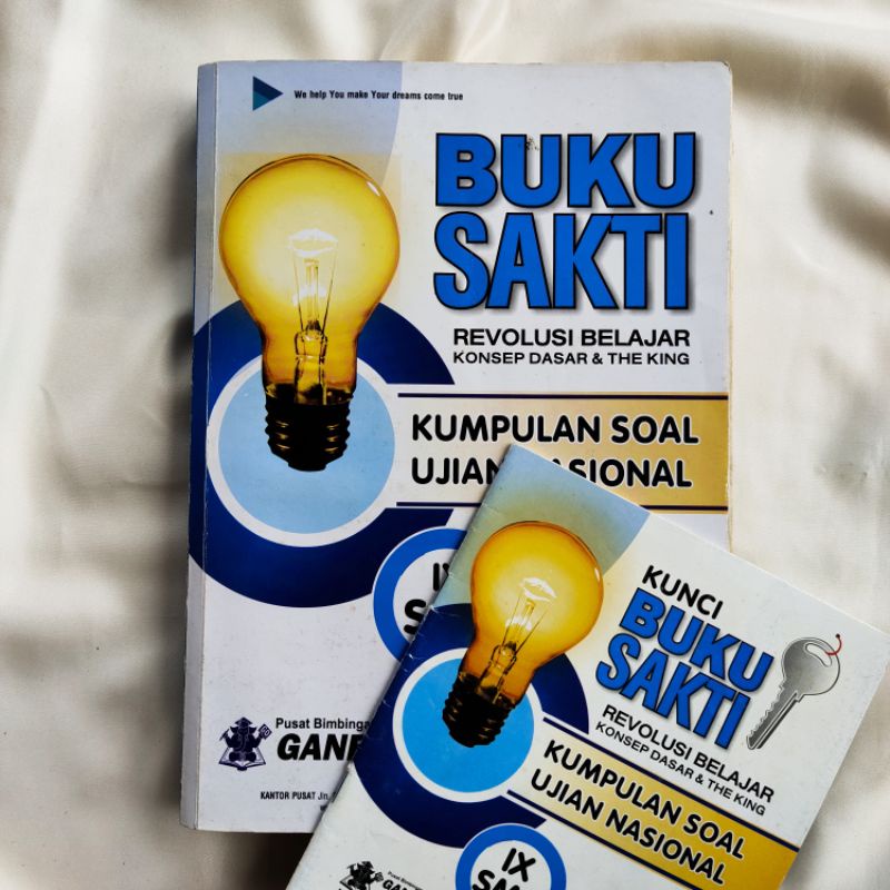 Buku Sakti Kumpulan Soal Ujian Nasional SMP bimbel ganesha operation (go)