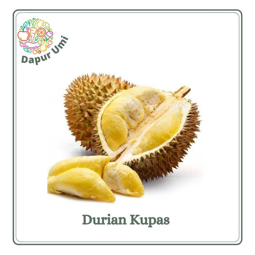 

DURIAN KUPAS - BUAH BUAHAN SEGAR PURWAKARTA