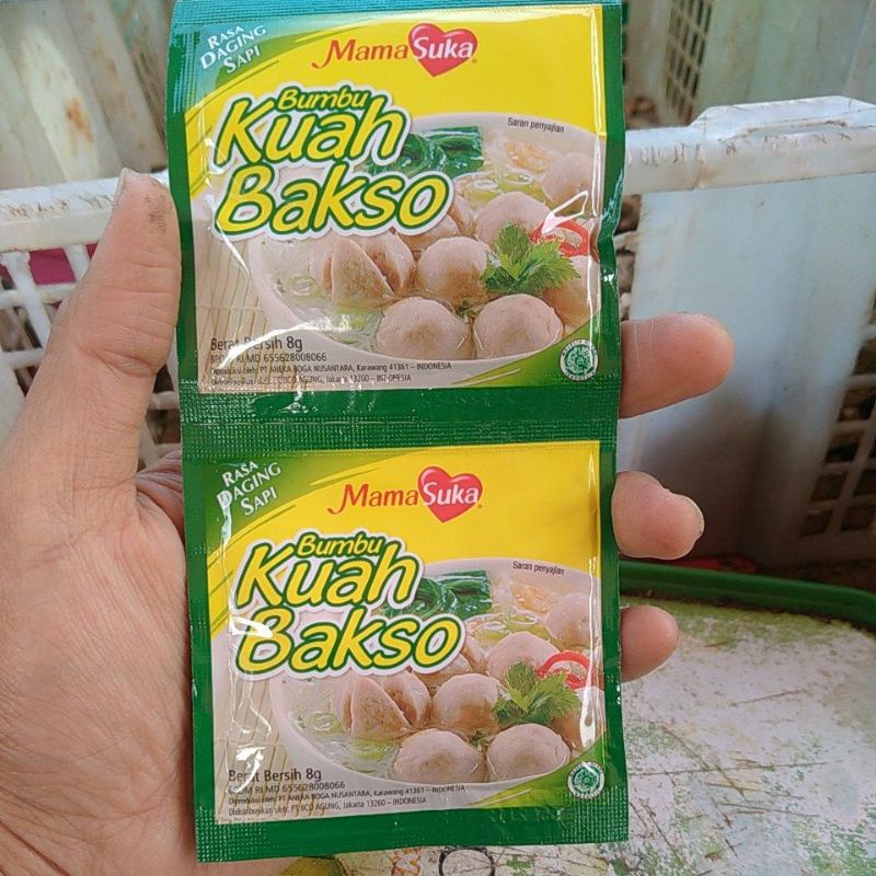 

mama suka kuah bakso rasa daging sapu 8g isi 12 pcs 5000 semarang