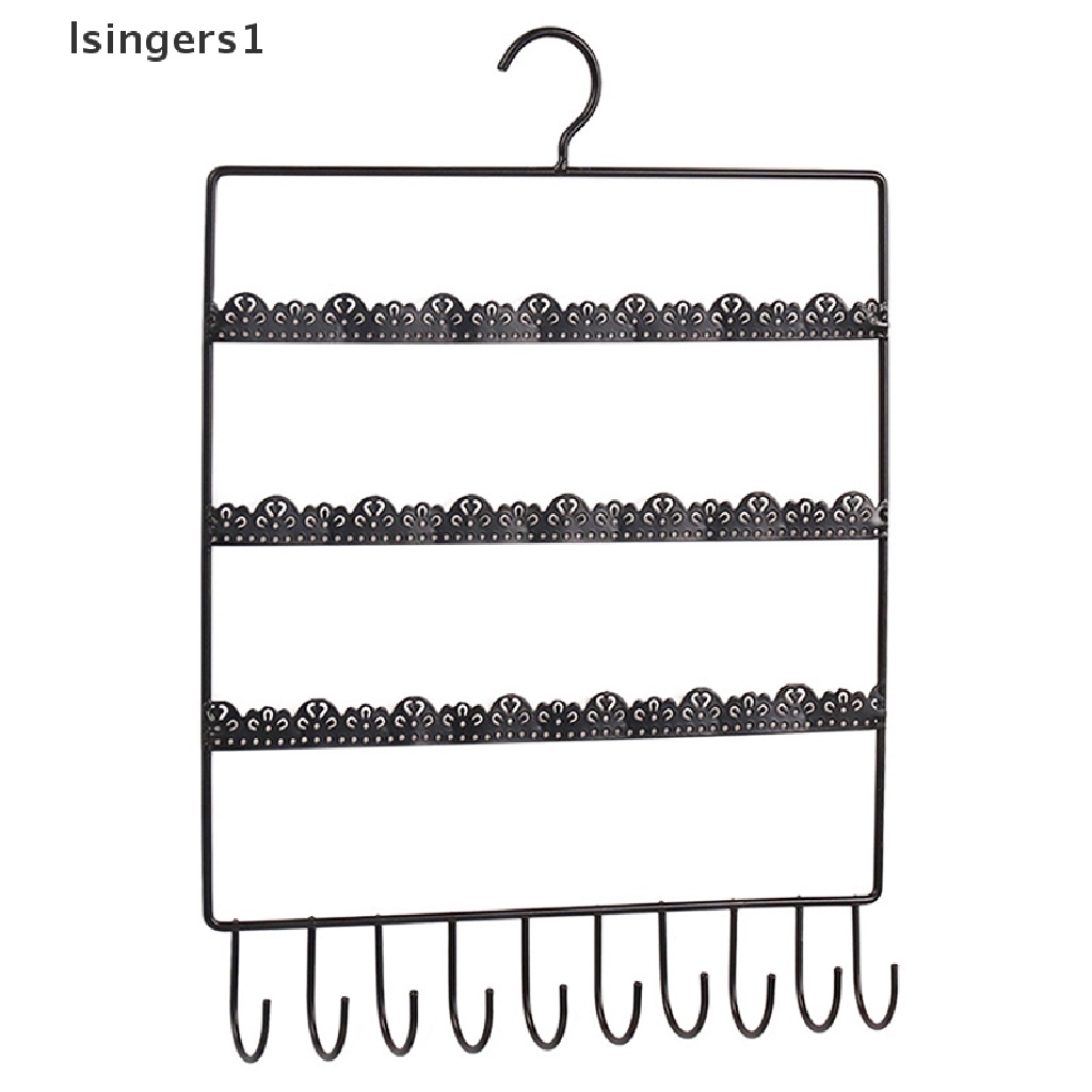 (lsingers1) Rak Display / Organizer Anting / Kalung / Perhiasan Model Gantung Untuk Dinding