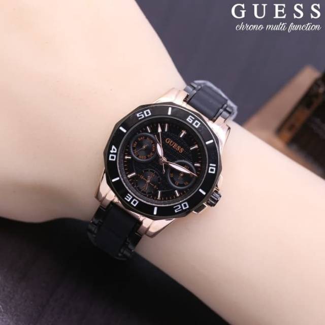 READY JAM TANGAN GUES CRONO TANGGAL HARI LAGI PROMO