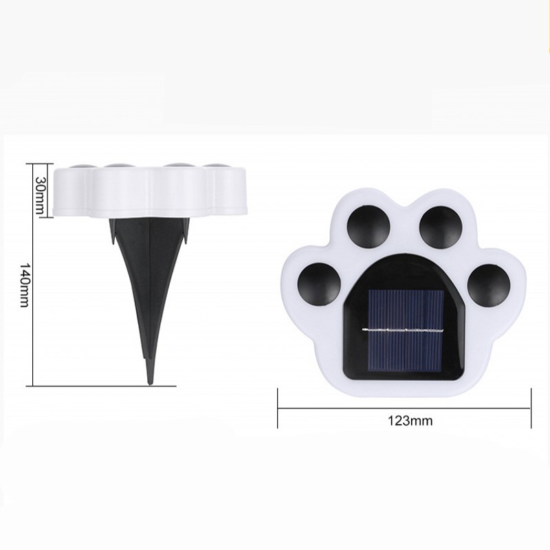 [ Solar Bear Paw Outdoor Waterproof Sensor Light  For  Home Garden ground Landscape Yard ]