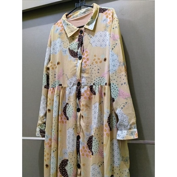 preloved dress muslim / PL gamis bukan ria Miranda